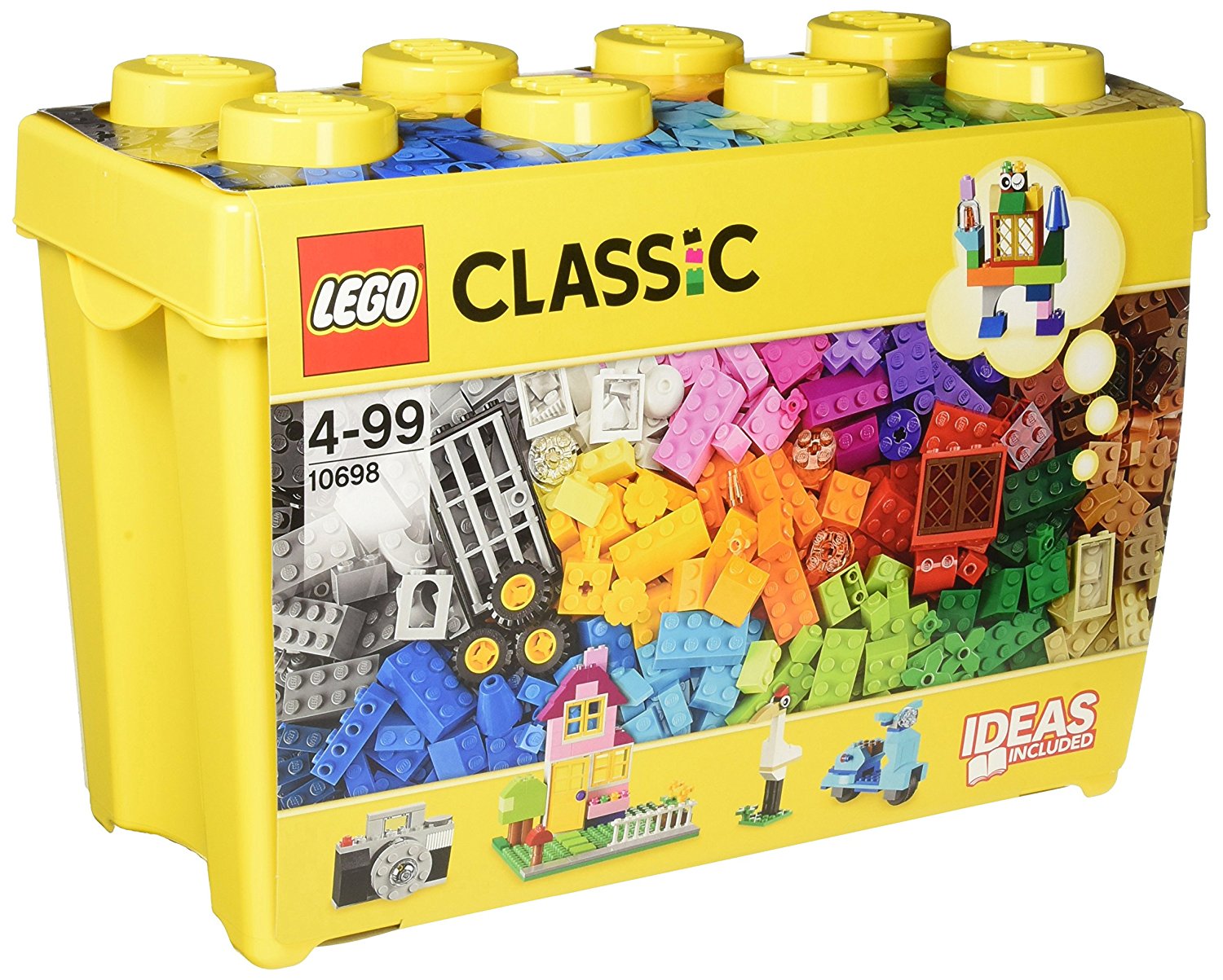 BRICKCOMPLETE Lego Classic 10696 Medium Building Box 10698 Lego