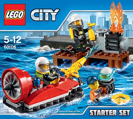 LEGO City 60106 - Feuerwehr-Starter-Set