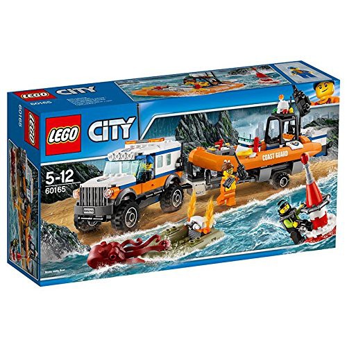 LEGO City 60165 - Geländewagen mit Rettungsboot