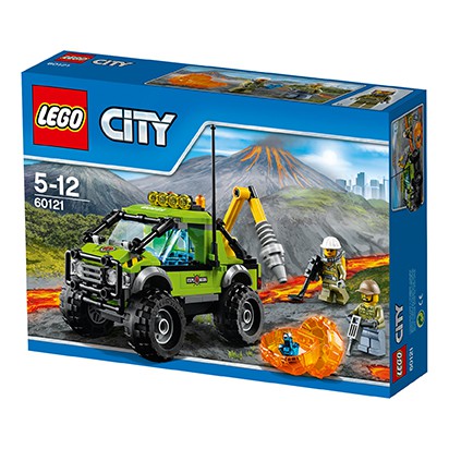 LEGO City 60121 - Vulkan-Forschungstruck